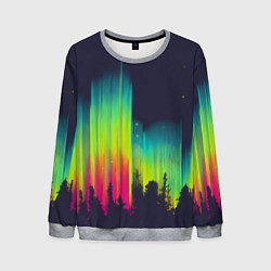 Мужской свитшот Северное сияние