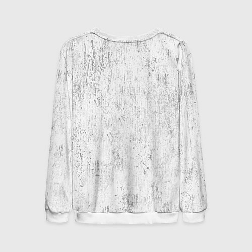 Мужской свитшот Дельфин: Синтетика / 3D-Белый – фото 2