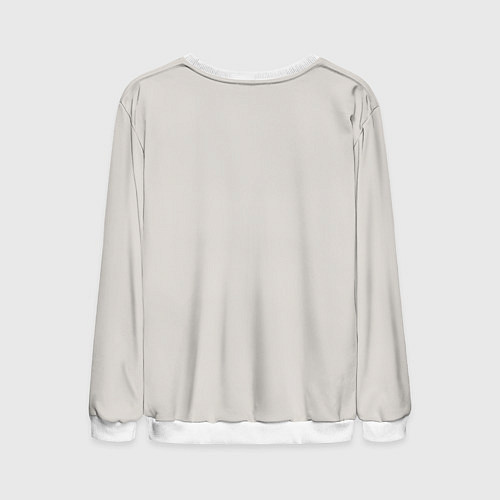 Мужской свитшот Lust for life / 3D-Белый – фото 2