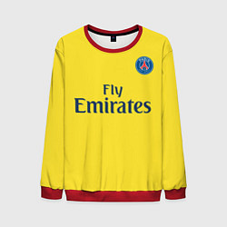 Свитшот мужской PSG FC: Yellow, цвет: 3D-красный