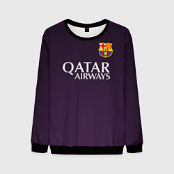 Свитшот мужской Barcelona FC: Violet, цвет: 3D-черный