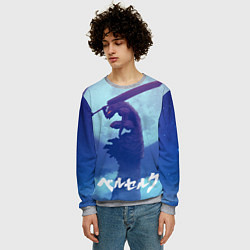 Свитшот мужской Berserk Night, цвет: 3D-меланж — фото 2