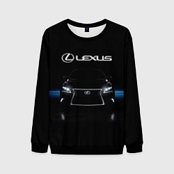 Свитшот мужской Lexus, цвет: 3D-черный