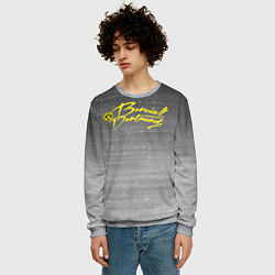 Свитшот мужской Borussia Dortmund - New Design 2022, цвет: 3D-меланж — фото 2