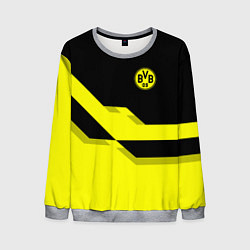 Свитшот мужской BVB FC: Yellow style, цвет: 3D-меланж