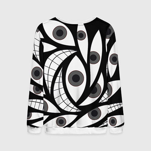 Мужской свитшот Alchemist Eyes / 3D-Белый – фото 2