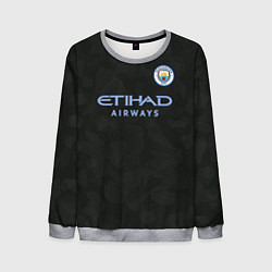 Мужской свитшот Man City FC: Black 17/18