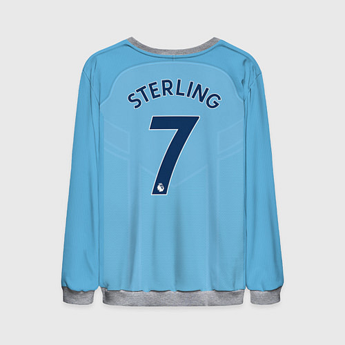 Мужской свитшот Man City FC: Sterling Home 17/18 / 3D-Меланж – фото 2