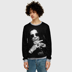 Свитшот мужской Оззи Осборн, цвет: 3D-меланж — фото 2