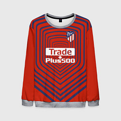 Свитшот мужской Atletico Madrid: Red Original, цвет: 3D-меланж