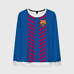Свитшот мужской FC Barcelona: Creative, цвет: 3D-белый