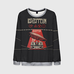 Свитшот мужской Led Zeppelin: Mothership, цвет: 3D-меланж