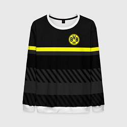 Свитшот мужской FC Borussia 2018 Original #3, цвет: 3D-белый