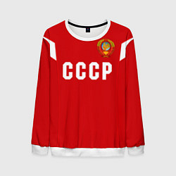 Свитшот мужской Сборная СССР 1988, цвет: 3D-белый