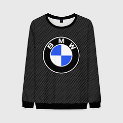 Свитшот мужской BMW CARBON БМВ КАРБОН, цвет: 3D-черный