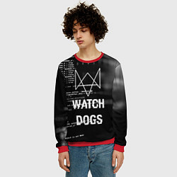 Свитшот мужской Watch Dogs: Hacker, цвет: 3D-красный — фото 2