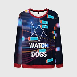 Свитшот мужской Watch Dogs, цвет: 3D-красный