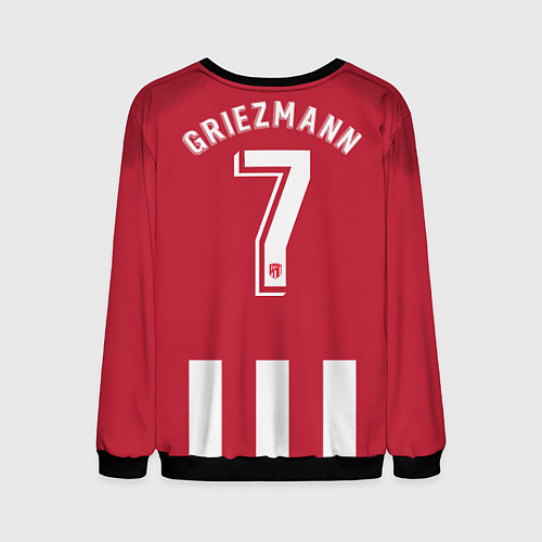 Мужской свитшот FC Atletico Madrid: Griezmann Home 18/19 / 3D-Черный – фото 2