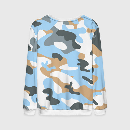 Мужской свитшот Off-White: Military Right Now / 3D-Белый – фото 2