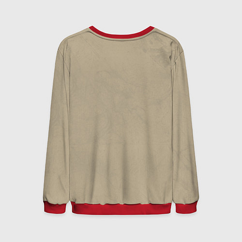 Мужской свитшот Cuphead: One Touch Cup / 3D-Красный – фото 2