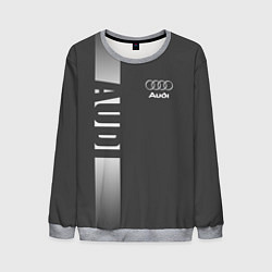 Свитшот мужской Audi: Grey Sport, цвет: 3D-меланж