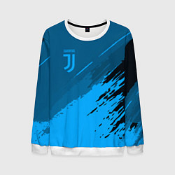 Свитшот мужской FC Juventus: Blue Original, цвет: 3D-белый