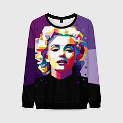 Свитшот мужской Marilyn Monroe, цвет: 3D-черный