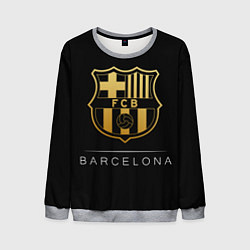 Свитшот мужской Barcelona Gold Edition, цвет: 3D-меланж