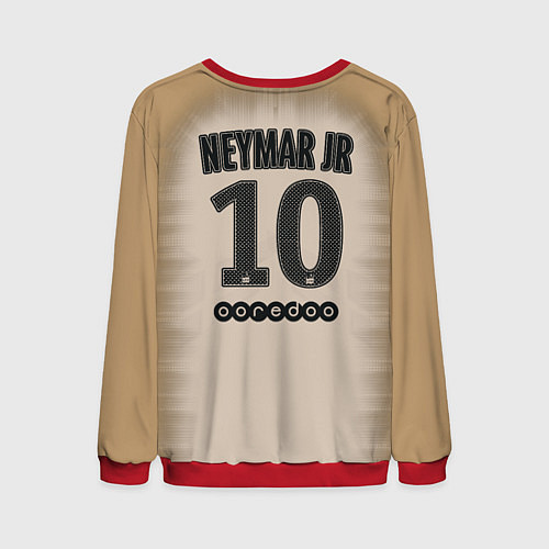 Мужской свитшот FC PSG: Neymar Away 1819 / 3D-Красный – фото 2