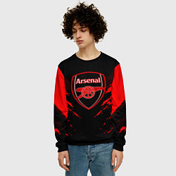 Свитшот мужской Arsenal FC: Sport Fashion, цвет: 3D-черный — фото 2