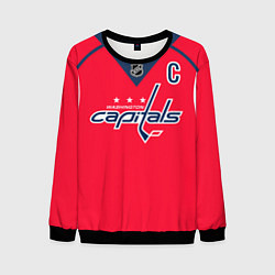 Мужской свитшот Washington Capitals: Ovechkin Red