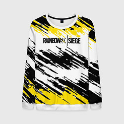Свитшот мужской Rainbow Six Siege: Yellow, цвет: 3D-белый