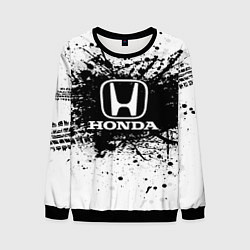 Свитшот мужской Honda: Black Spray, цвет: 3D-черный