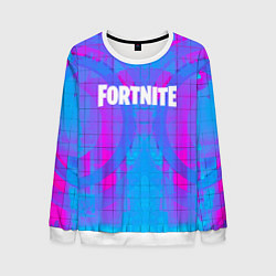 Свитшот мужской Fortnite: Acid Neon, цвет: 3D-белый