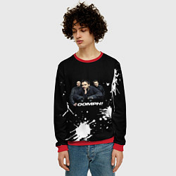 Свитшот мужской Группа OOMPH!, цвет: 3D-красный — фото 2