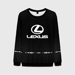 Мужской свитшот Lexus: Black Abstract
