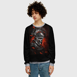 Свитшот мужской Мертвый легионер, цвет: 3D-меланж — фото 2