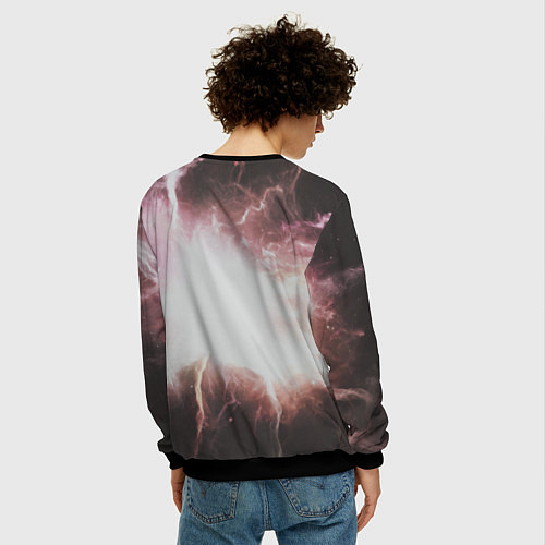 Мужской свитшот Пожарный ангел / 3D-Черный – фото 4