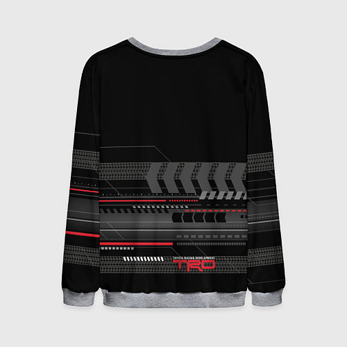 Мужской свитшот Toyota TRD / 3D-Меланж – фото 2