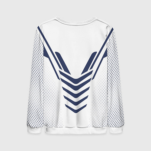 Мужской свитшот N7: White Armor / 3D-Белый – фото 2