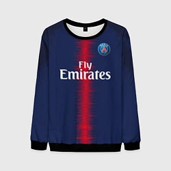 Свитшот мужской FC PSG: Mbappe Home 18-19, цвет: 3D-черный