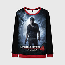 Свитшот мужской Uncharted 4: A Thief's End, цвет: 3D-красный