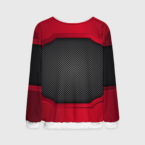 Мужской свитшот Mercedes Benz: Metal Sport / 3D-Белый – фото 2