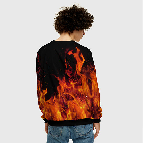 Мужской свитшот День Победы 9 мая 1945 / 3D-Черный – фото 4