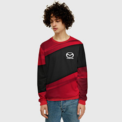 Свитшот мужской Mazda: Red Sport, цвет: 3D-красный — фото 2