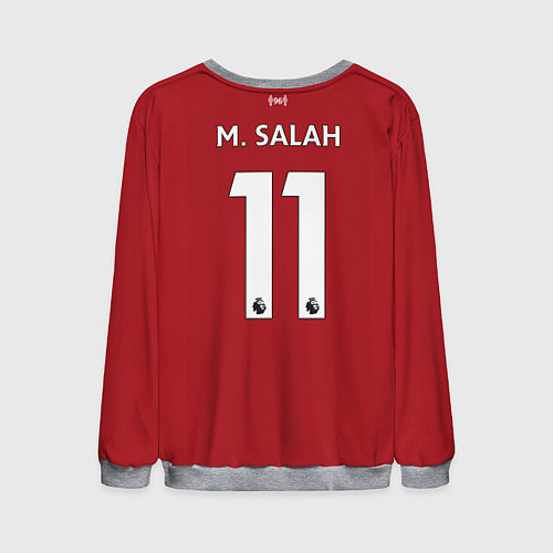 Мужской свитшот FC Liverpool: Salah Home 18/19 / 3D-Меланж – фото 2