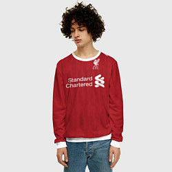 Свитшот мужской FC Liverpool: Salah Home 18/19, цвет: 3D-белый — фото 2