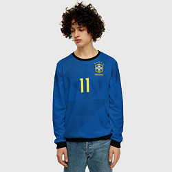 Свитшот мужской Coutinho Away WC 2018, цвет: 3D-черный — фото 2