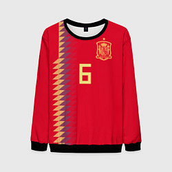 Мужской свитшот Iniesta Home WC 2018