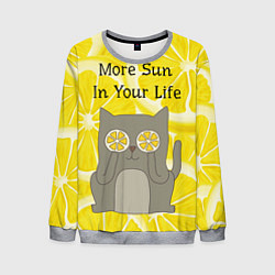 Свитшот мужской More Sun In Your Life, цвет: 3D-меланж